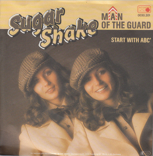 Sugar Shake - Man Of The Guard Vinyl Singles Vinyl Very Good (VG) <br> Hoes Good Plus (G+)