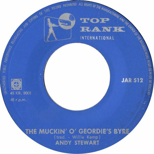 Andy Stewart - A Scottish Soldier Vinyl Singles Vinyl Zeer Goed / Hoesje Goed "VINYLSINGLES.NL"