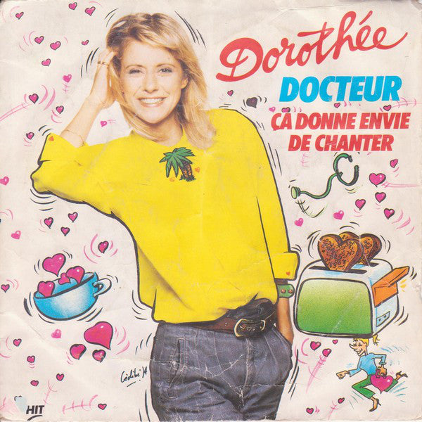 Dorothée - Docteur Vinyl Singles Vinyl Very Good (VG) <br> Hoes Good Plus (G+)