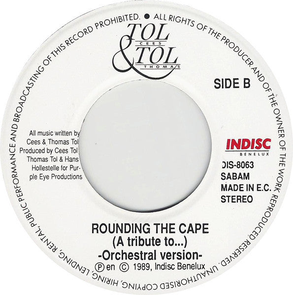 Tol & Tol - Rounding The Cape (A Tribute To...) Vinyl Singles