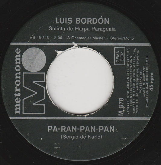 Luis Bordón, Solista De Harpa Paraguaia - Pa-Ran-Pan-Pan