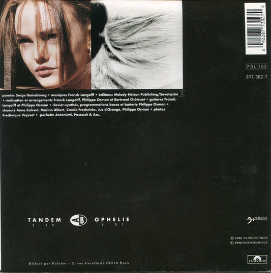 Vanessa Paradis -Tandem Vinyl Singles Vinyl Zeer Goed / Hoesje Goed "VINYLSINGLES.NL"