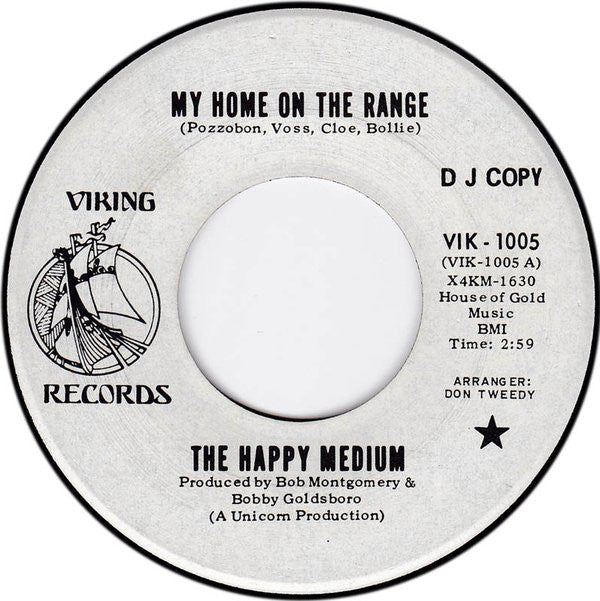 Happy Medium - My Home On The Range Vinyl Singles