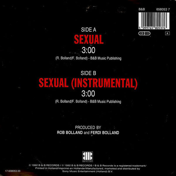 Goddess - Sexual Vinyl Singles Vinyl Very Good (VG) <br> Hoes Good Plus (G+)