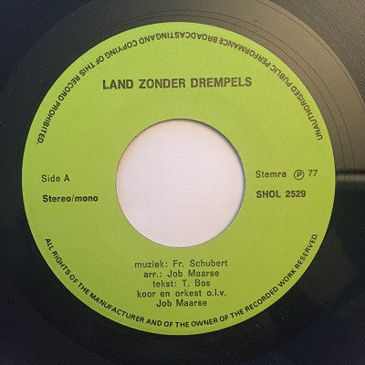 Koor En Orkest o.l.v. Job Maarse - Land Zonder Drempels 28731 Vinyl Singles