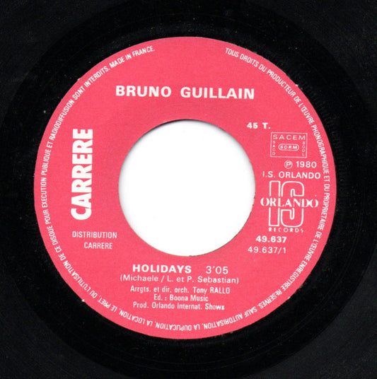 Bruno Guillain - Holidays