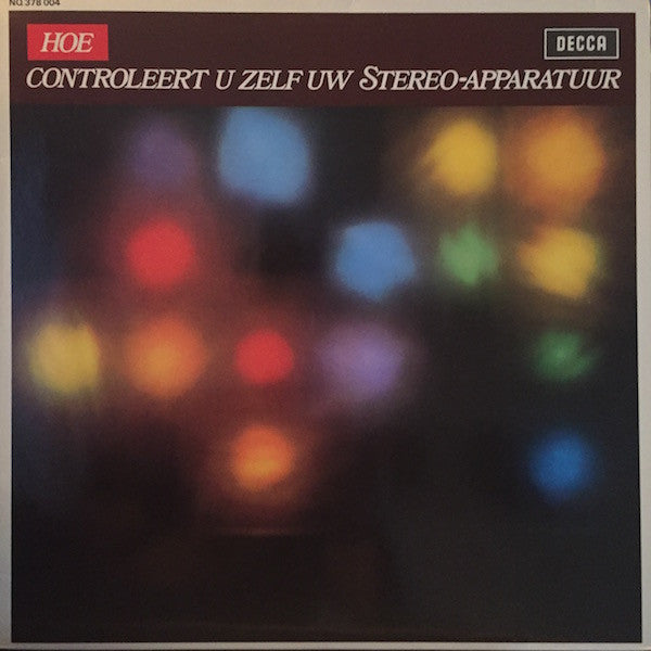 No Artist - Hoe Controleert U Zelf Uw Stereo-Apparatuur (LP) Vinyl LP