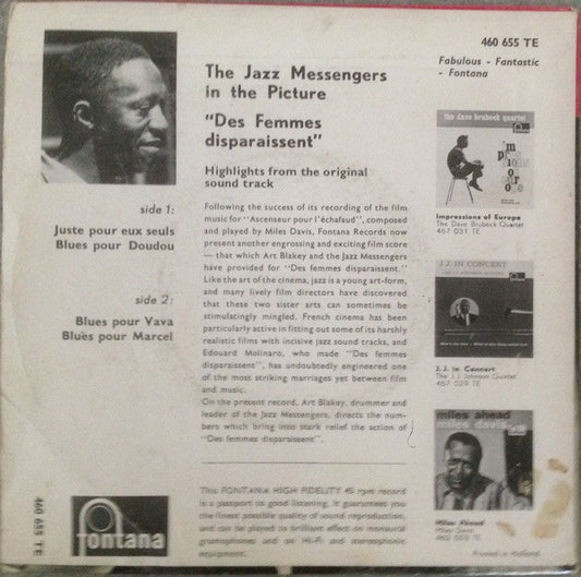 Jazz Messengers - Des Femmes Disparaissent