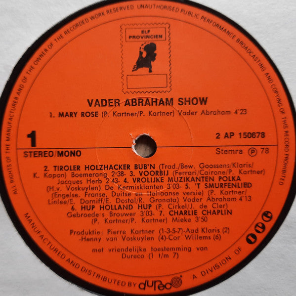Various - Vader Abraham Show (LP) Vinyl LP