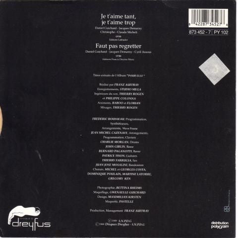 Daniel Guichard - Je T'aime Tant Je T'aime Trop