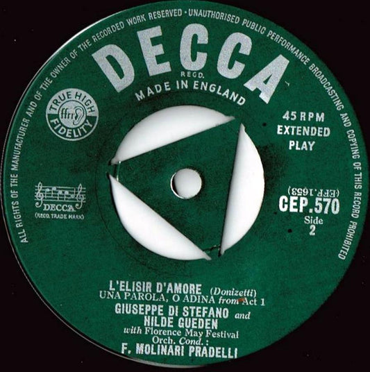 Giuseppe di Stefano And Hilde Guden - L'Elisir D'Amore