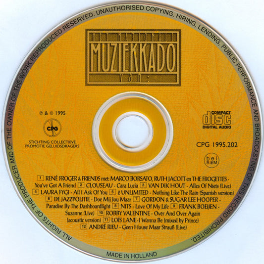 Various - Het Nationale Muziekkado (CD) Compact Disc Vinyl Zeer Goed / Hoesje Goed "VINYLSINGLES.NL"