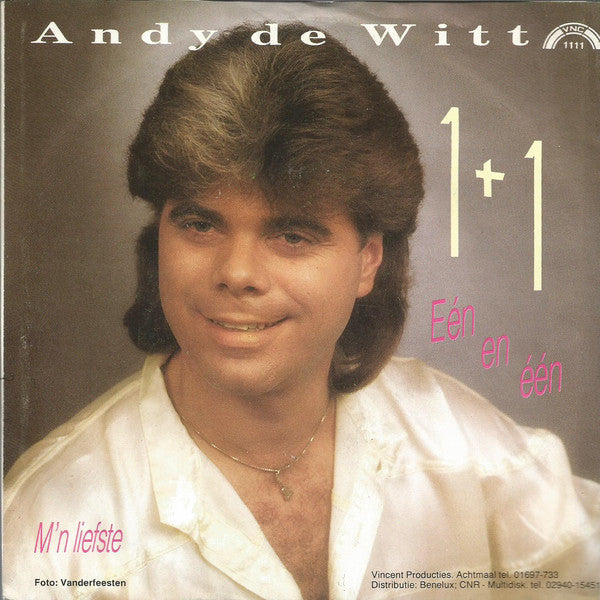 Andy de Witt - Één En Één Vinyl Singles Vinyl Very Good (VG) <br> Hoes Good Plus (G+)