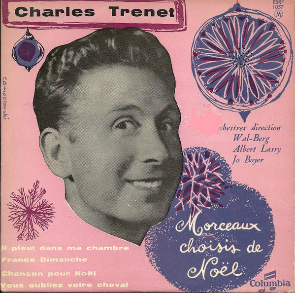 Charles Trenet - Morceaux Choisis De Noël Vinyl Singles
