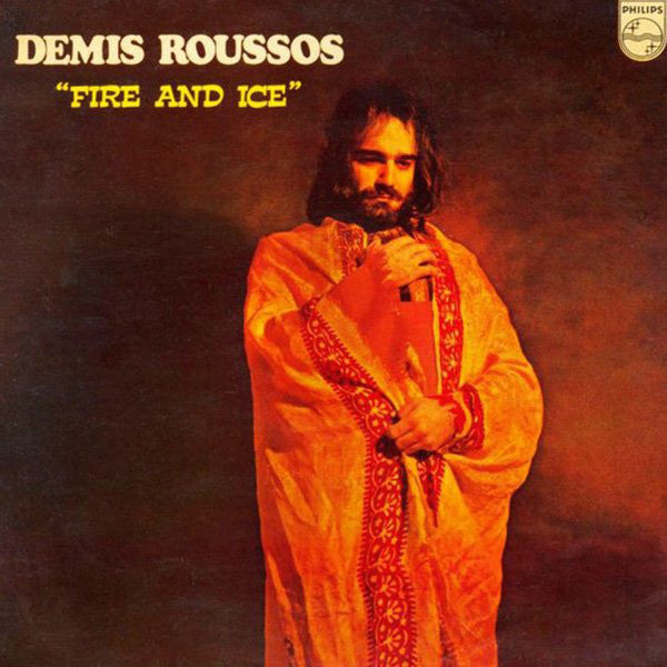 Demis Roussos - Fire and Ice (LP) Vinyl LP Vinyl Very Good (VG) <br> Hoes Good Plus (G+)
