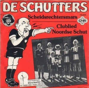 Schutters - Scheidsrechtersmars Vinyl Singles Vinyl Very Good (VG) <br> Hoes Good Plus (G+)
