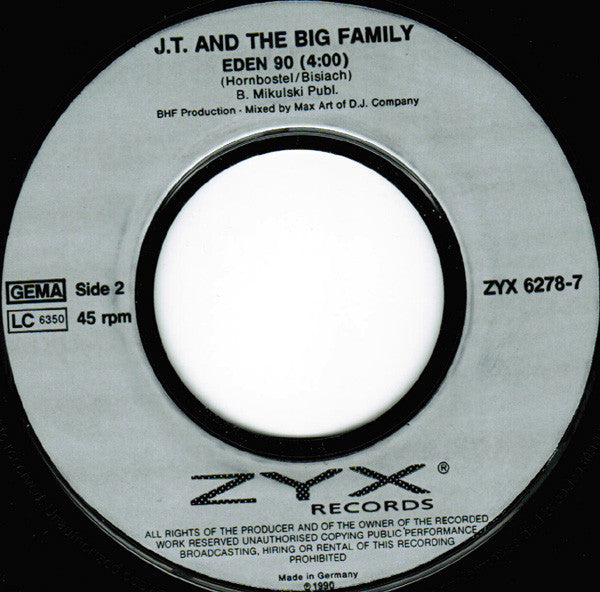 J.T. And The Big Family - Moments In Soul Vinyl Singles