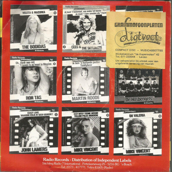 Mike Vincent - Ik Mis Je Vinyl Singles Vinyl (VG) <br> Hoes (G+)