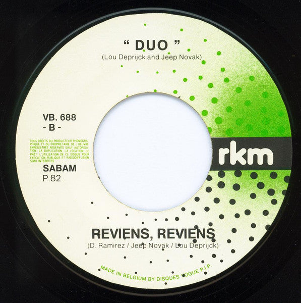 Duo, Lou Deprijck, Jeep Novak - Da Da Da Vinyl Singles