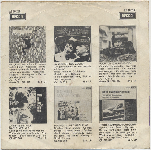 Ria Valk - Moet Je M'n Zuster Zien Vinyl Singles Vinyl Very Good (VG) <br> Hoes Good Plus (G+)