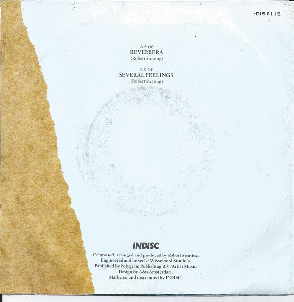 Robert Strating - Reverbera Vinyl Singles Vinyl Very Good (VG) <br> Hoes Good Plus (G+)