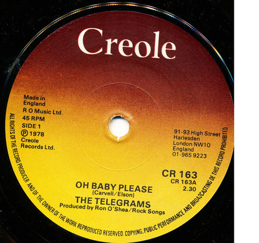 Telegrams - Oh Baby Please