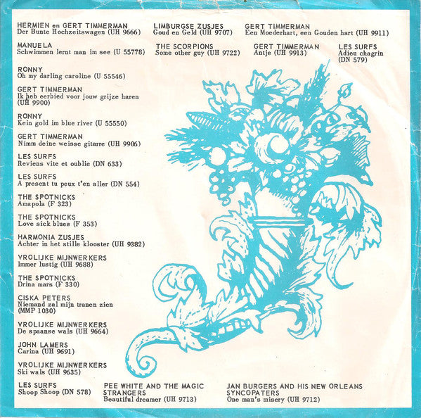 Trio Hellenique - Ni Nanai 40470 Vinyl Singles Vinyl Very Good (VG) <br> Hoes Good Plus (G+)