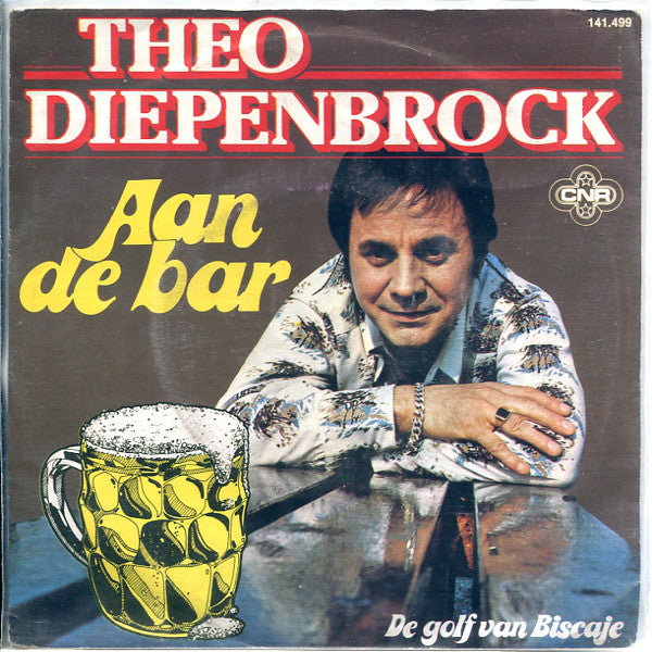Theo Diepenbrock - Aan De Bar Vinyl Singles Vinyl Very Good (VG) <br> Hoes Good Plus (G+)