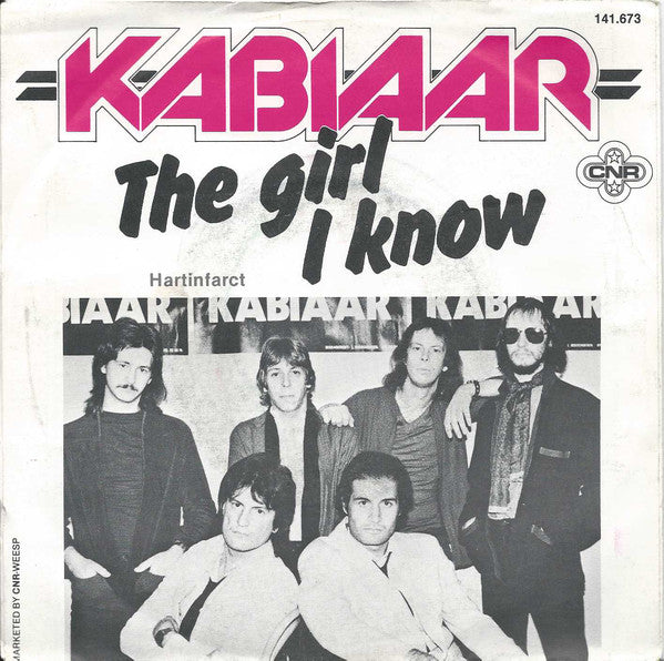 Kabiaar - Girl I Know Vinyl Singles Vinyl Very Good (VG) <br> Hoes Good Plus (G+)