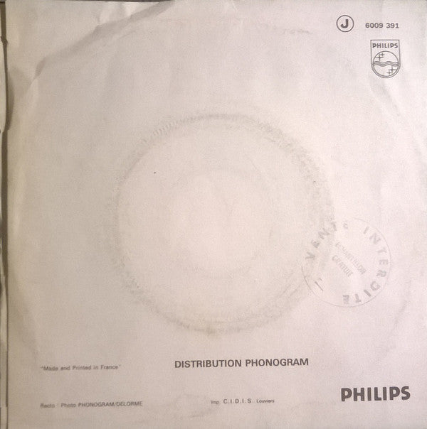 Jacques Chambon - Madame Vinyl Singles Vinyl Very Good (VG) <br> Hoes Good Plus (G+)