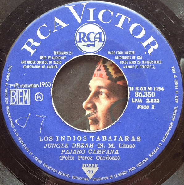 Los Indios Tabajaras - Maria Elena Vinyl Singles EP