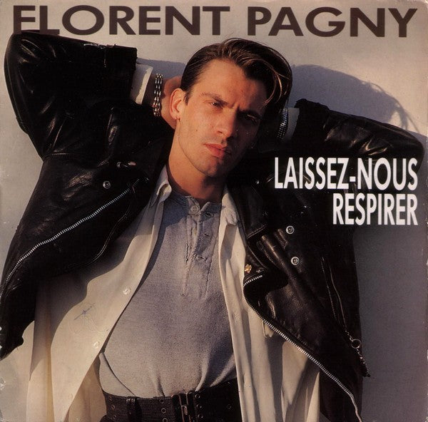 Florent Pagny - Laissez-Nous Respirer Vinyl Singles Vinyl Very Good (VG) <br> Hoes Good Plus (G+)