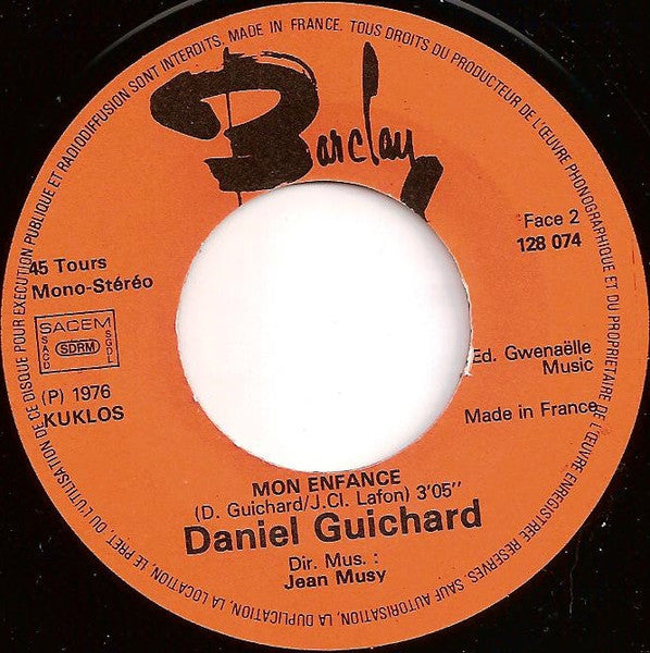 Daniel Guichard - Ne Parle Pas Vinyl Singles