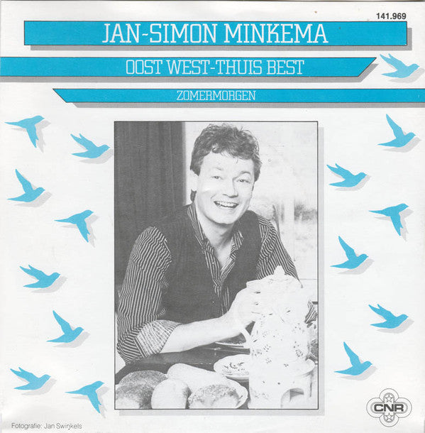 Jan-Simon Minkema - Oost West Thuis Best Vinyl Singles Vinyl Very Good (VG) <br> Hoes Good Plus (G+)