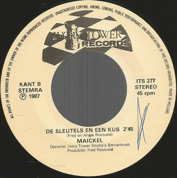 Maickel - De Cowboy Medley Vinyl Singles Vinyl Very Good (VG) <br> Hoes Good Plus (G+)