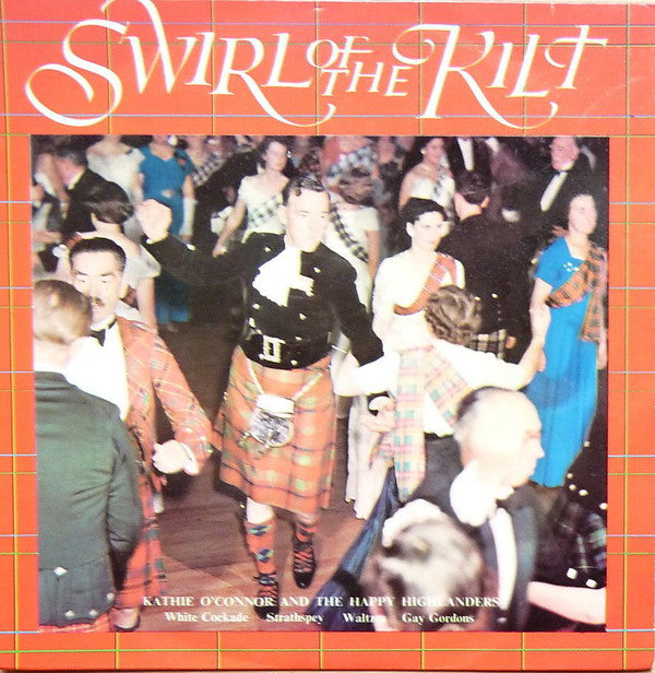 Kathie O'Connor And The Happy Highlanders - Swirl Of The Kilt Vinyl Singles EP Vinyl Very Good (VG) <br> Hoes Good Plus (G+)