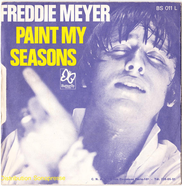 Freddie Meyer - I'll Laugh I'll Smile Vinyl Singles Vinyl Very Good (VG) <br> Hoes Good Plus (G+)