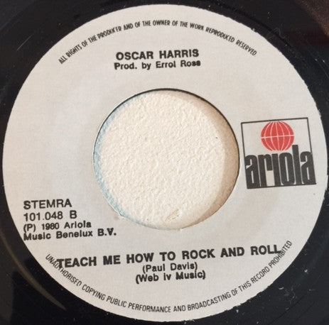 Oscar Harris - Song For The Children 43421 Vinyl Singles Vinyl Very Good (VG) <br> Hoes Good Plus (G+)