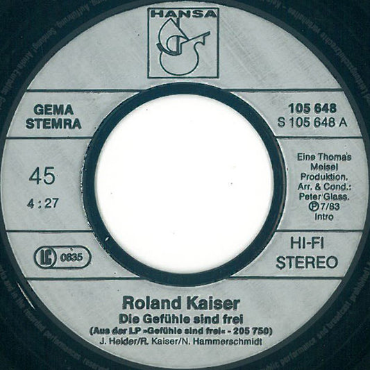 Roland Kaiser - Die Gefühle Sind Frei