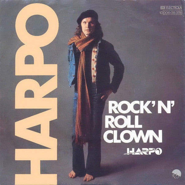 Harpo - Rock 'N' Roll Clown 27561 Vinyl Singles Vinyl Very Good (VG) <br> Hoes Good Plus (G+)