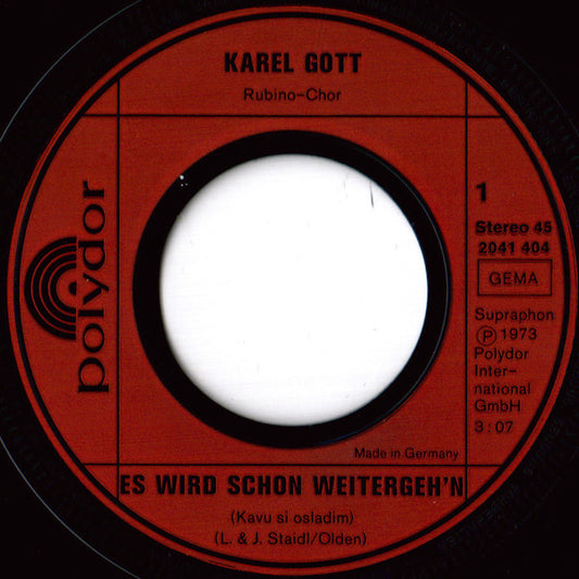 Karel Gott - Es Wird Schon Weitergeh'n