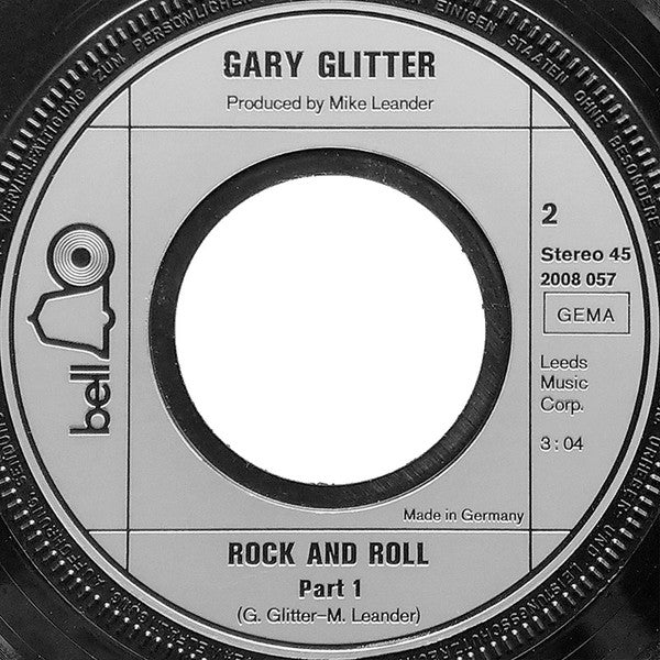 Gary Glitter - Rock And Roll Part * (B-Keus) Vinyl Singles