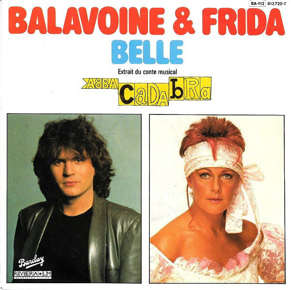 Daniel Balavoine & Frida - Belle 19078 Vinyl Singles