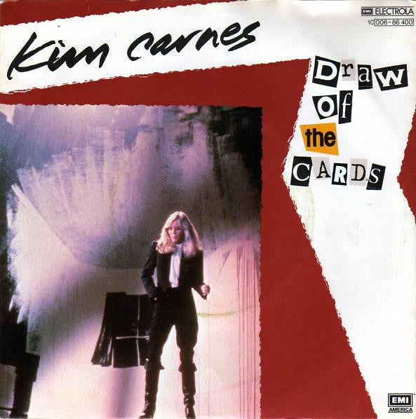 Kim Carnes - Draw Of The Cards 28628 Vinyl Singles Vinyl Very Good (VG) <br> Hoes Good Plus (G+)