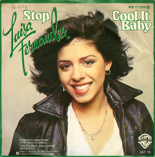 Luisa Fernandez - Stop 07973 Vinyl Singles