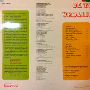Nationaal Volksdansorkest - De Tweede Vrolijke Kring (LP) Vinyl LP Vinyl Very Good (VG) <br> Hoes Good Plus (G+)