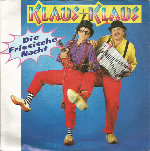 Klaus & Klaus - Die Friesische Nacht Vinyl Singles Vinyl Very Good (VG) <br> Hoes Good Plus (G+)
