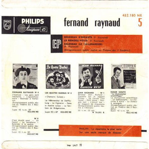 Fernand Raynaud - 5 - Bourreau D'enfants