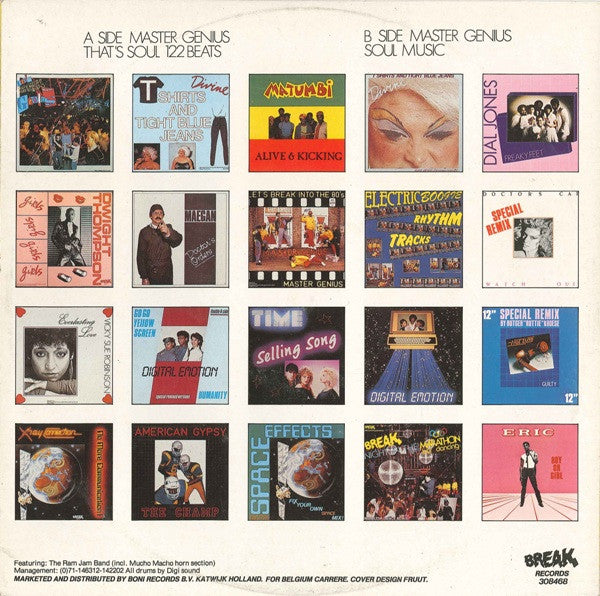 Master Genius - That's Soul (Maxi-Single) Maxi-Singles Vinyl Very Good (VG) <br> Hoes Good Plus (G+)