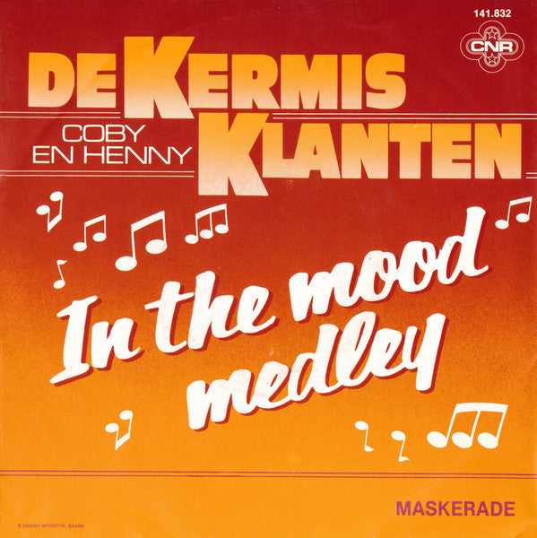 Kermisklanten Coby En Henny - Maskerade Vinyl Singles Vinyl Very Good (VG) <br> Hoes Good Plus (G+)